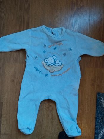 Pyjama velours 6 mois