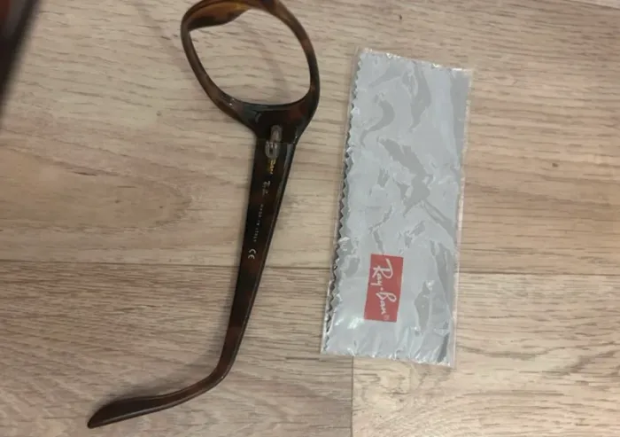 Ray-Ban, monture de lunettes marron Excellent état - photo numéro 5