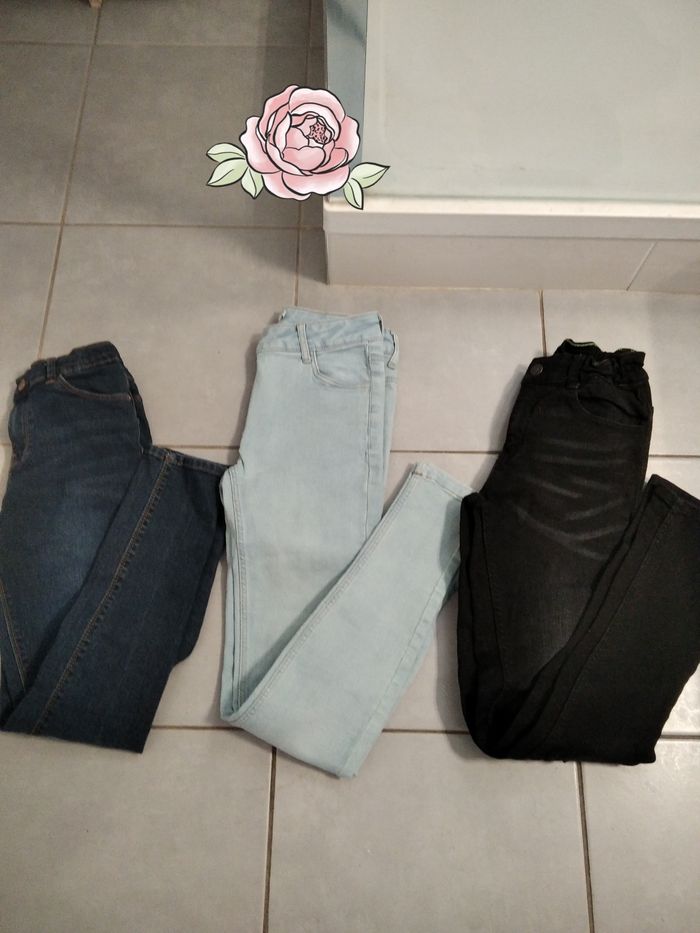 Lot de trois jean