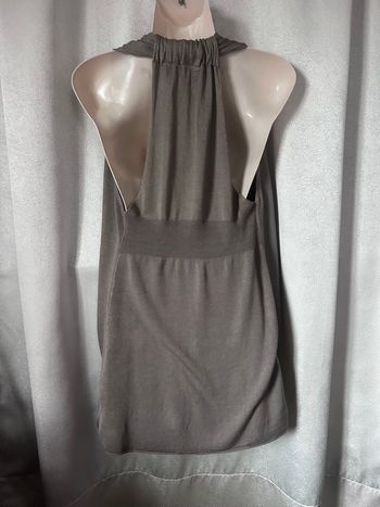 Gilet fluide sans manche taupe CMP55