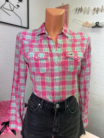 Chemise à carreaux Hollister