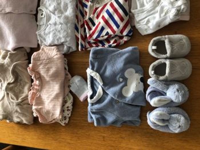 Lot vêtements bébé fille 19 pièces - photo numéro 3