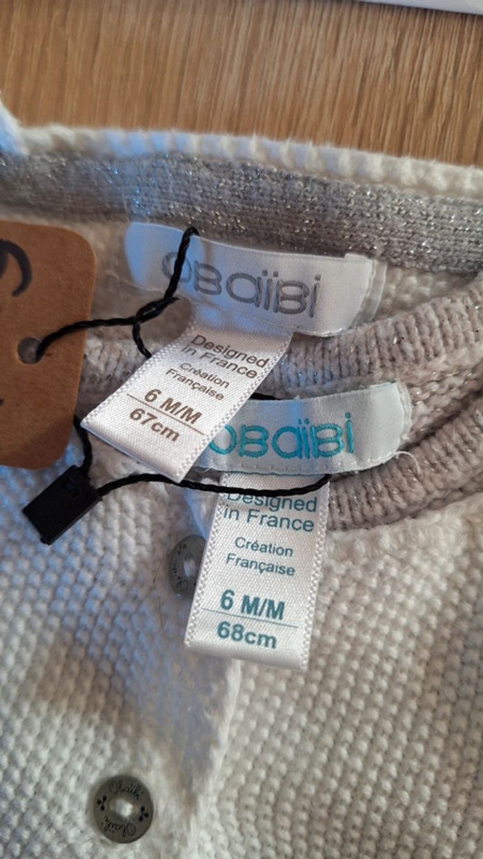 🌜 Ensemble robe cardigan 6 mois. #lunaGL6mois🌛 - photo numéro 6