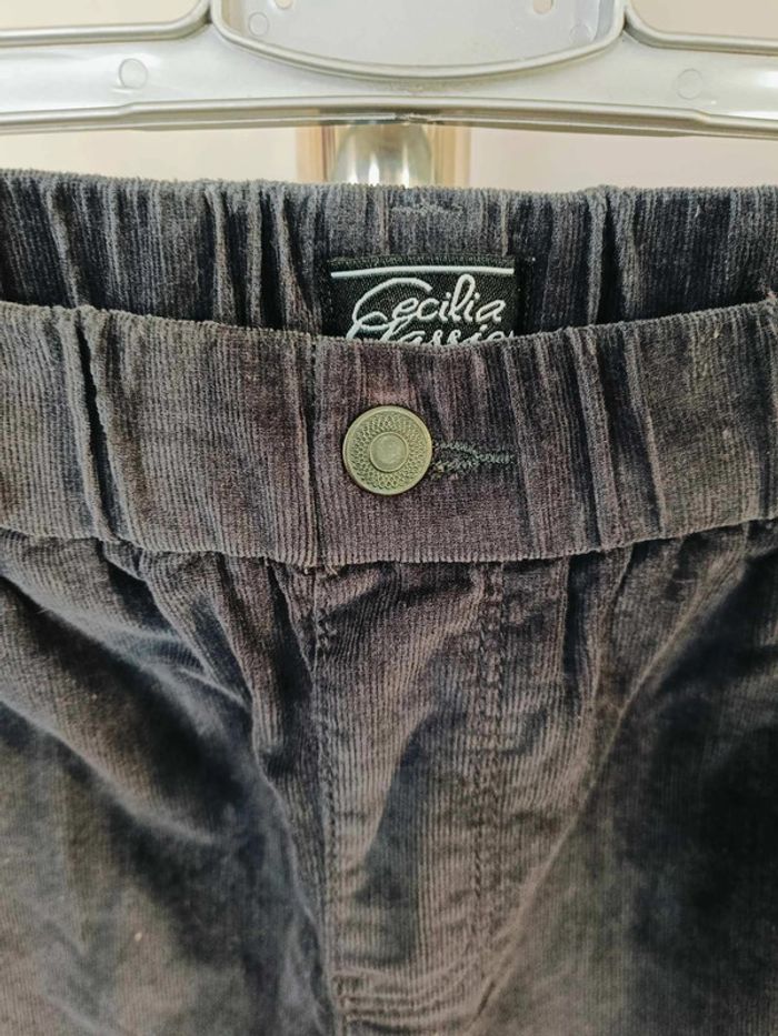 pantalon velours élastique 46/48 - photo numéro 2