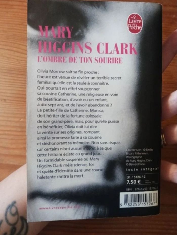Livres de poche - Mary Higgins Clark - photo numéro 3