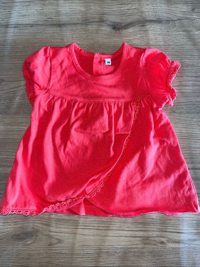 T-shirt bébé 3 mois