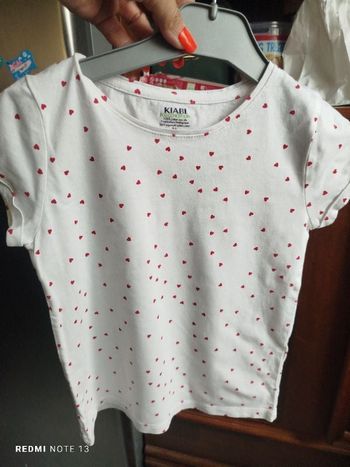 #kytie8ansfille. Tee-shirt manches courtes taille 8 ans