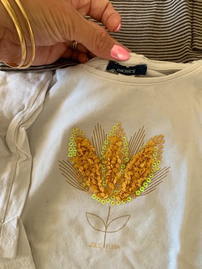 Lot 5 tshirts manches longues pyjamasks taille 4 ans - photo numéro 2
