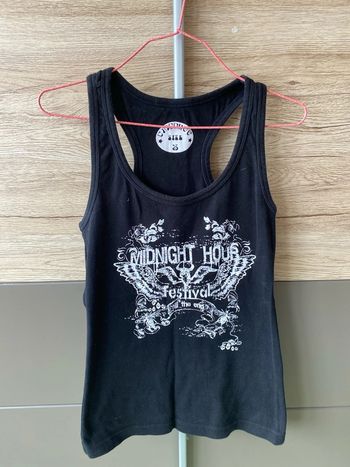 Débardeur noir taille S