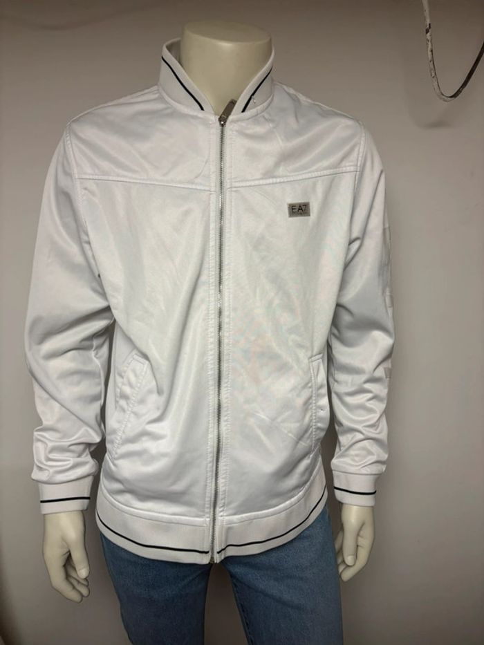 Veste Emporio Armani blanche - Taille M - Logo holographique - Excellent état
