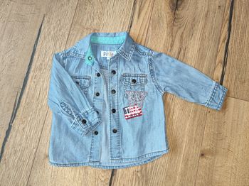 Chemise en jean 6 mois