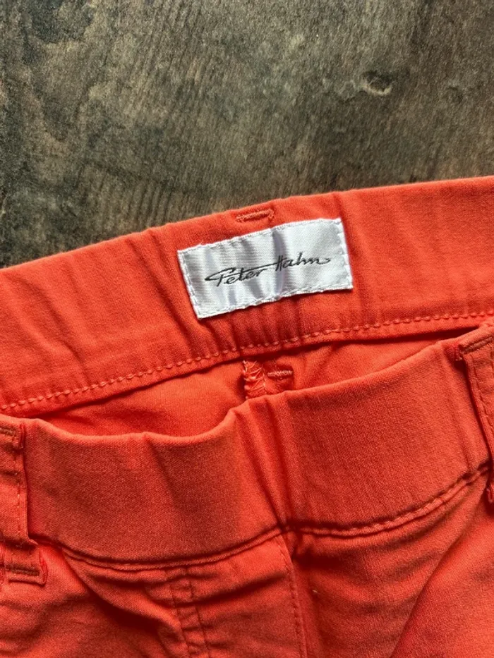 Pantalon taille élastique orange jamais porté - photo numéro 3