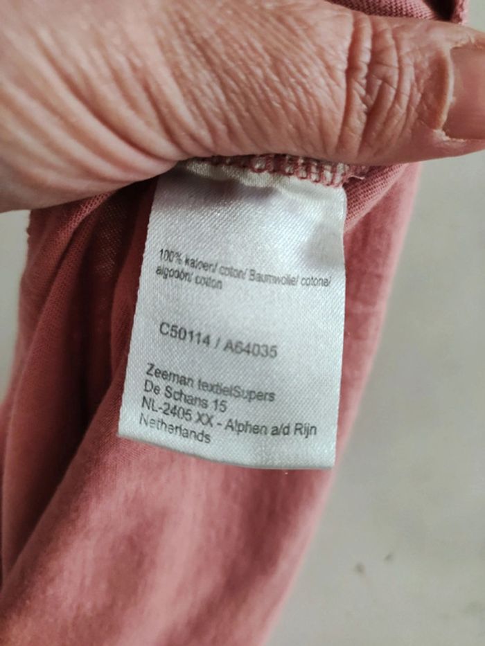 T-shirt rebel Zeeman t38 - photo numéro 5