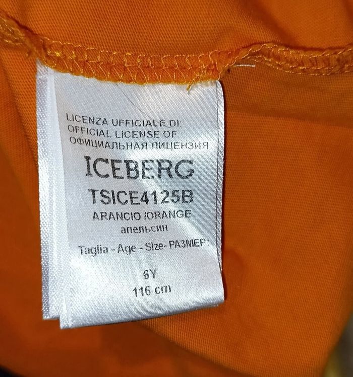 Tee shirt iceberg 6ans - photo numéro 2