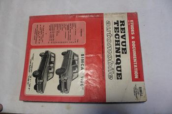 Revue technique Simca 1100