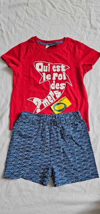 Pyjama deux pièces enfant 6 ans Neuf