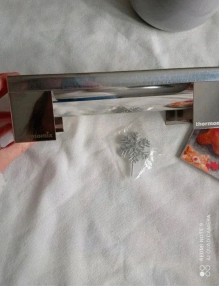 coffret buche noel : livre recette + moule inox - photo numéro 2