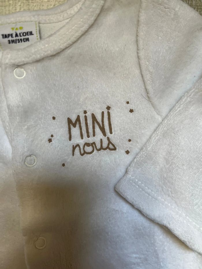 Pyjama « mini nous » hiver - photo numéro 2
