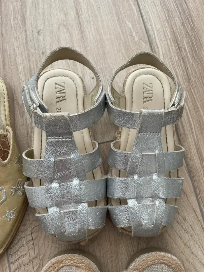 Lot chaussures été filles - photo numéro 4
