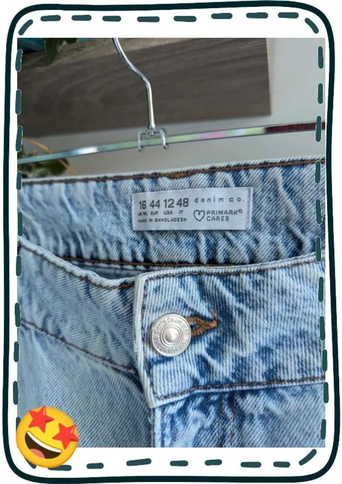 Jean déchiré taille 44 denim and co - photo numéro 2