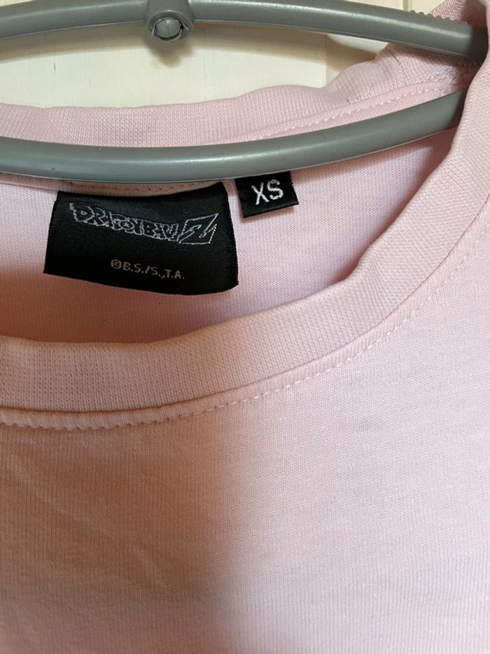 Tee shirt rose « Dragon Ball Z » Taille XS - photo numéro 4