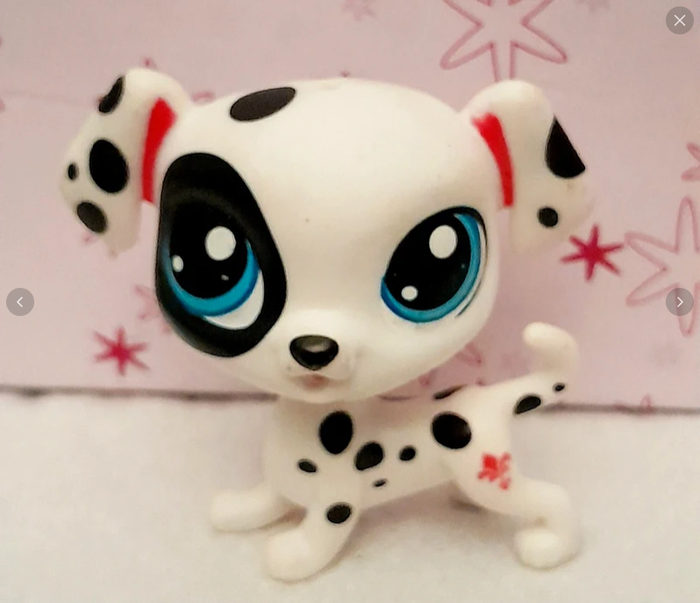 Figurine Littlest Pet Shop Chien Dalmatien - photo numéro 1