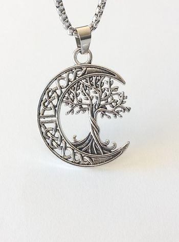 Chaîne + pendentif spirituel