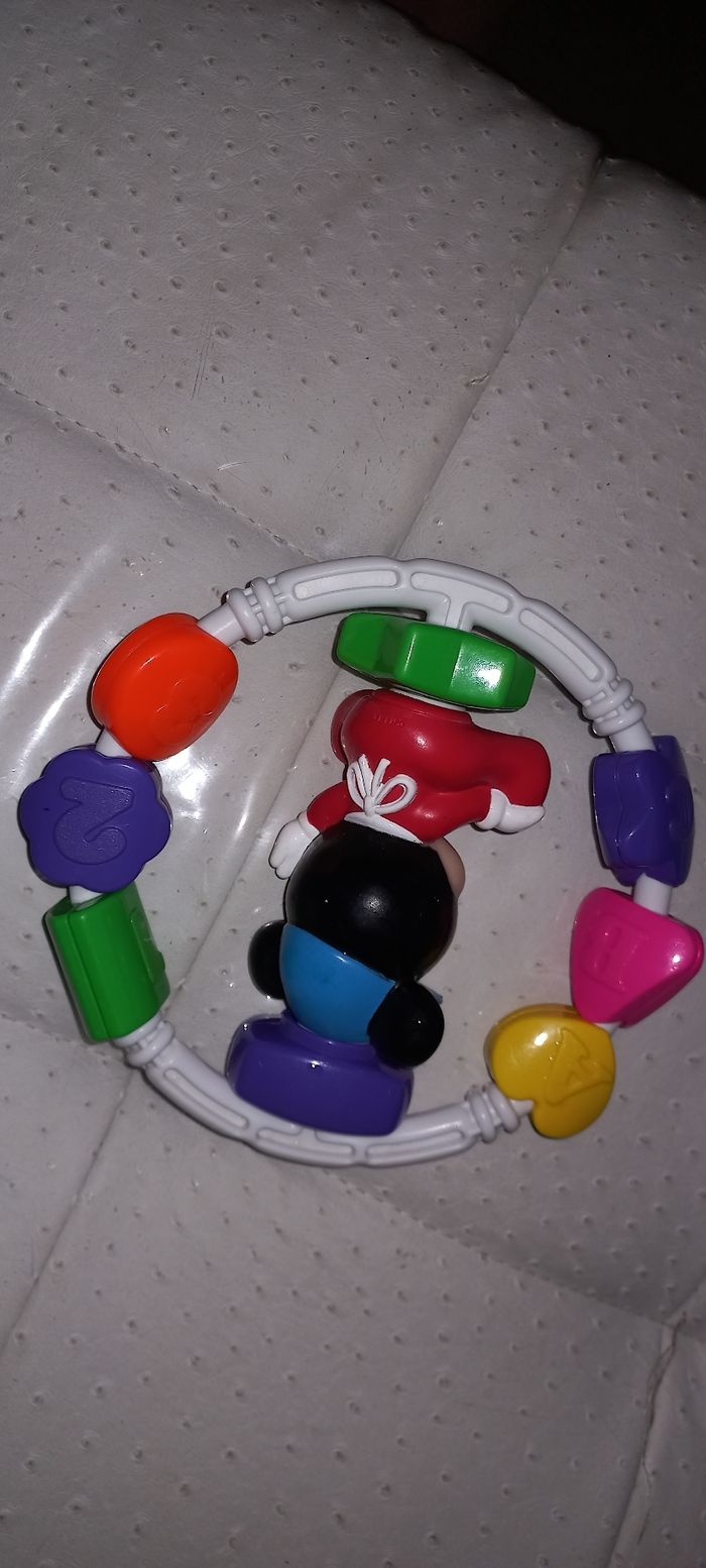 Anneaux hochet mumickey bébé - photo numéro 2