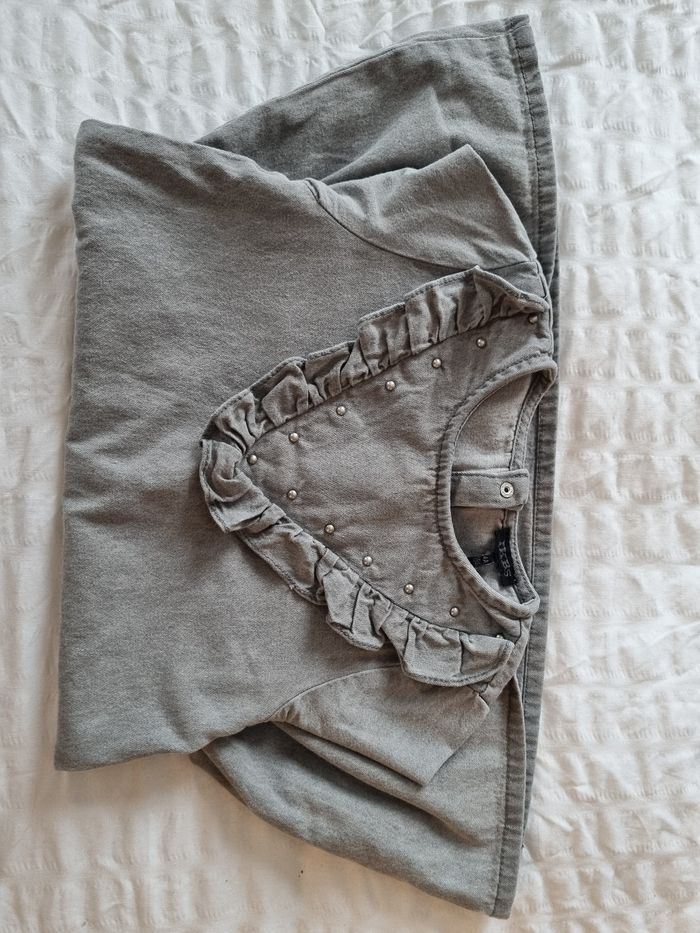 Robe en jeans IKKS taille 4 ans - photo numéro 3