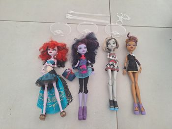 Lot poupées monster high
