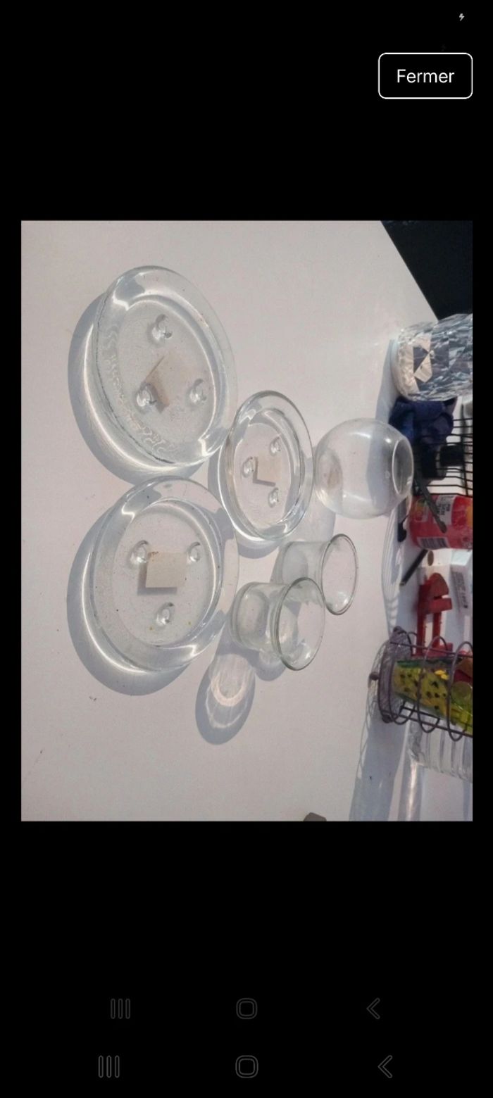 Lot photophore et coupelle