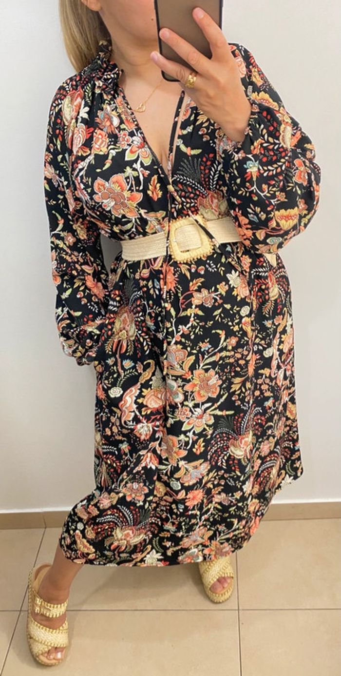 Robe imprimée H&M Taille 38 - photo numéro 5