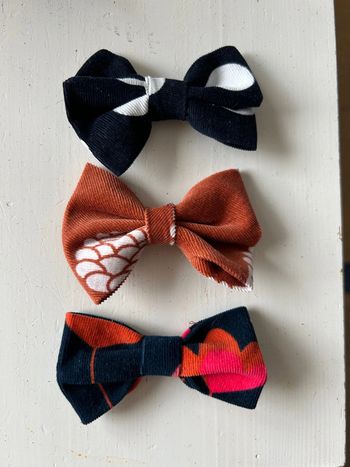 Barrettes imprimées