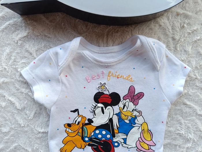 Body manches courtes Fille 0/3 mois Minnie & Daisy Disney Primark - photo numéro 3