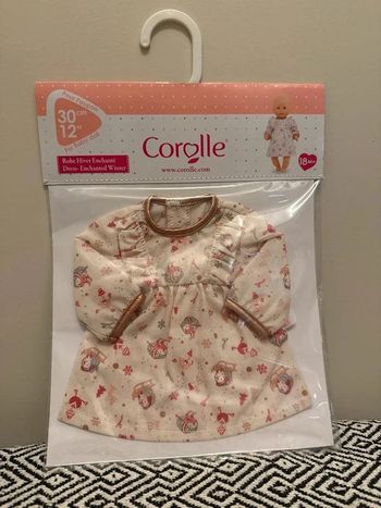 Corolle - Robe hiver enchanté pour poupée Ma Corolle 30 cm