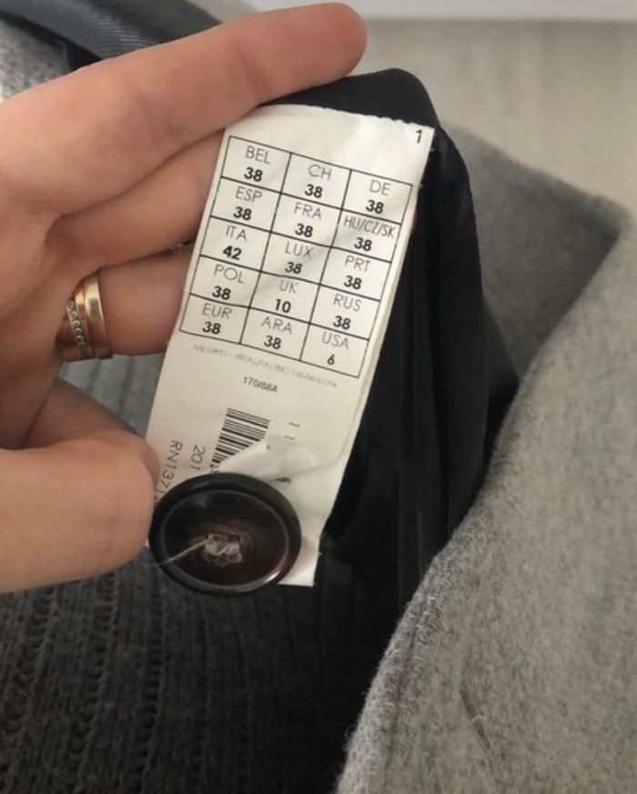 Manteau Gris clair - photo numéro 4