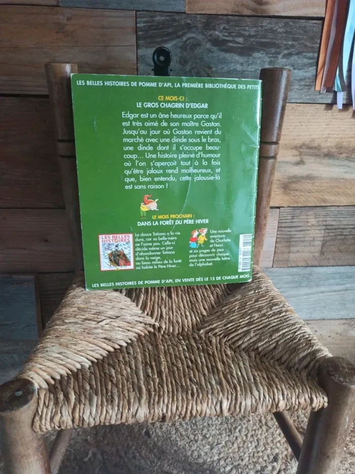 Livre revue Les belles histoires Le gros chagrin d'Edgar BE - photo numéro 6