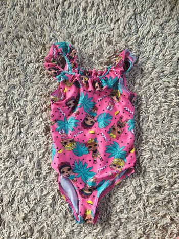 Maillot de bain une pièce poupée LOL fille 5 / 6 ans