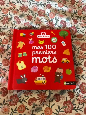 Livre mes 100 premiers mots neuf