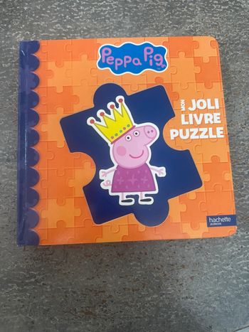 Livre puzzle peppa pig