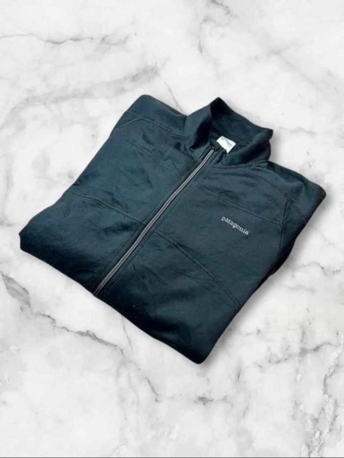Veste Patagonia Polartec Noire Softshell Boulochée – Taille XL