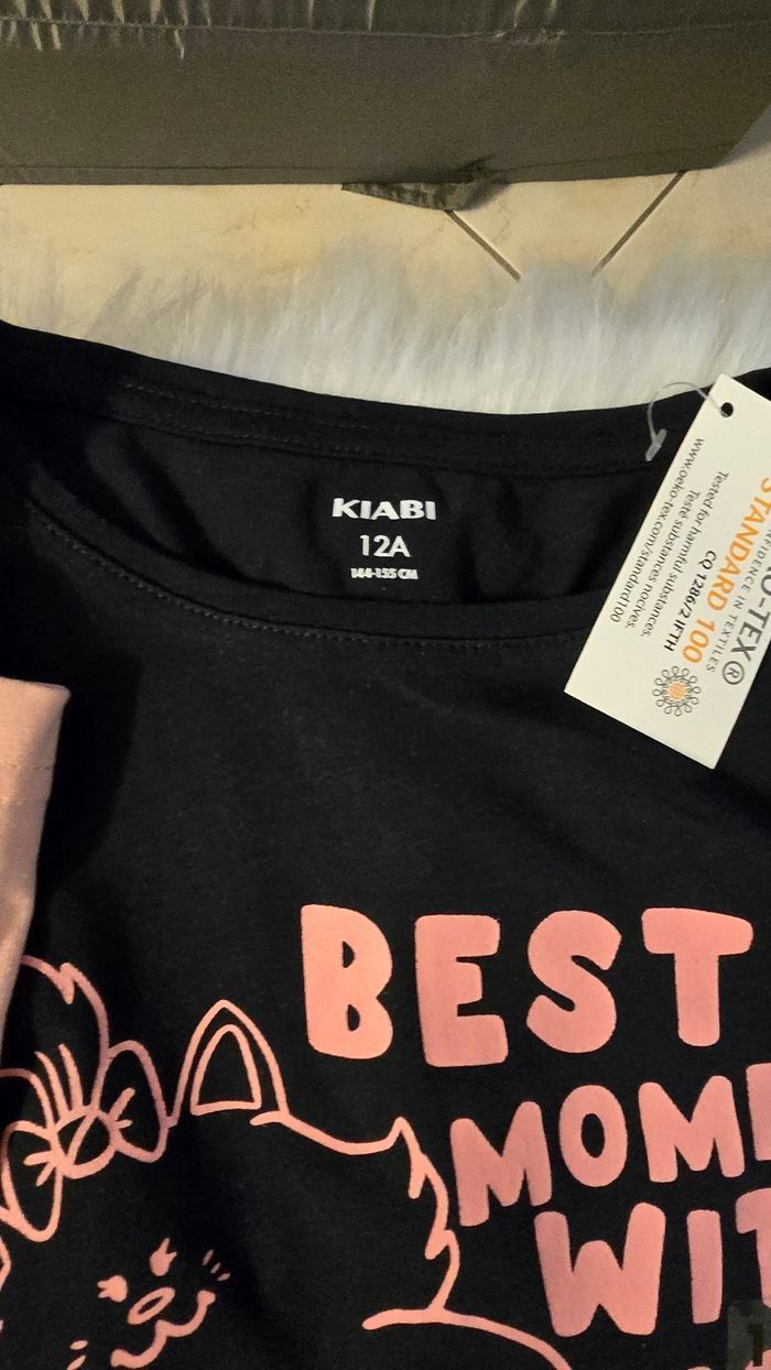 (Tous Neufs non portés) 🏷🥰🤩🩷 lot Tee-shirts MC 12 ans fille 🥰🤩🩷 - photo numéro 10