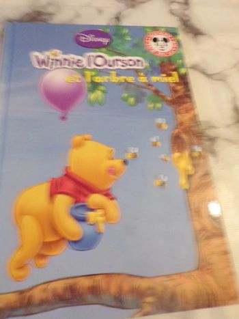 Livre Winnie l'ourson et l'arbre à miel Disney  Mickey club du livre