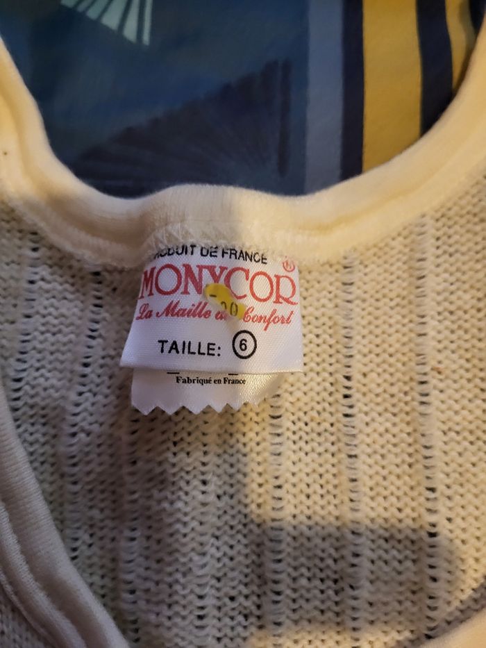 Lot 3 maillots corps laine homme taille 6 - photo numéro 4