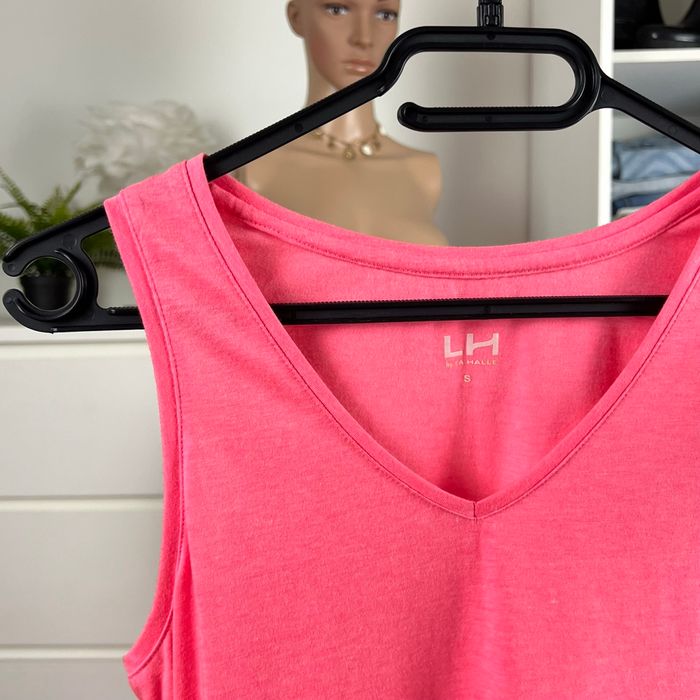 Robe longue rose fuchsia La Halle - Taille 36 S - photo numéro 5