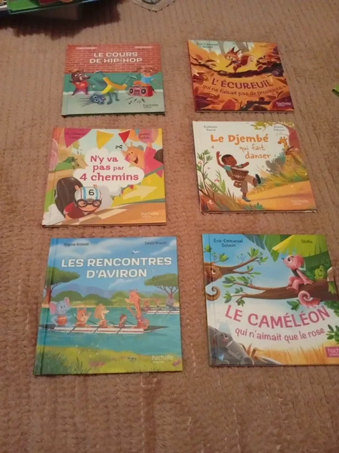 Lot de 6 livres macdo