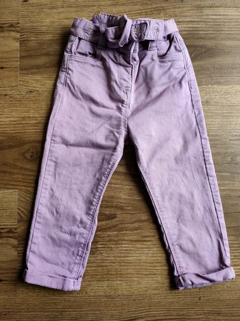 Pantalon fille tape à l'oeil