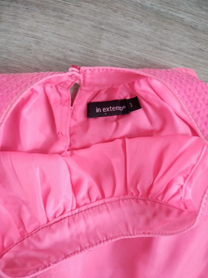 Robe rose fluo 3 ans - photo numéro 4