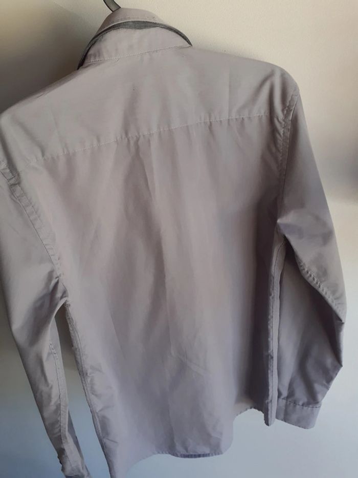 Belle chemise homme grise La Halle - photo numéro 2