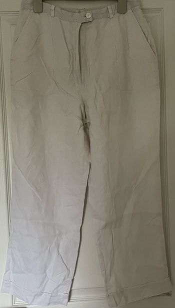 Pantalon femme en lin